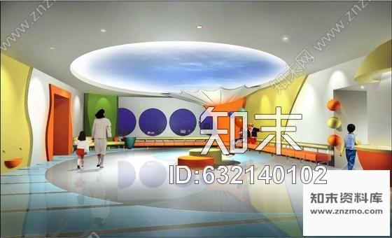施工图山东某人民医院门诊楼室内装修图含效果cad施工图下载【ID:632140102】
