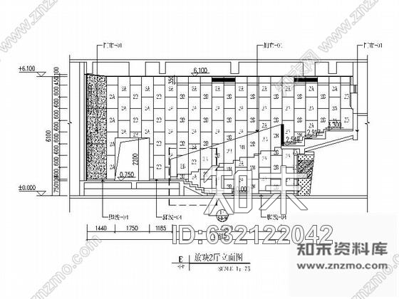 施工图上海动感时尚现代电影院室内施工图cad施工图下载【ID:632122042】