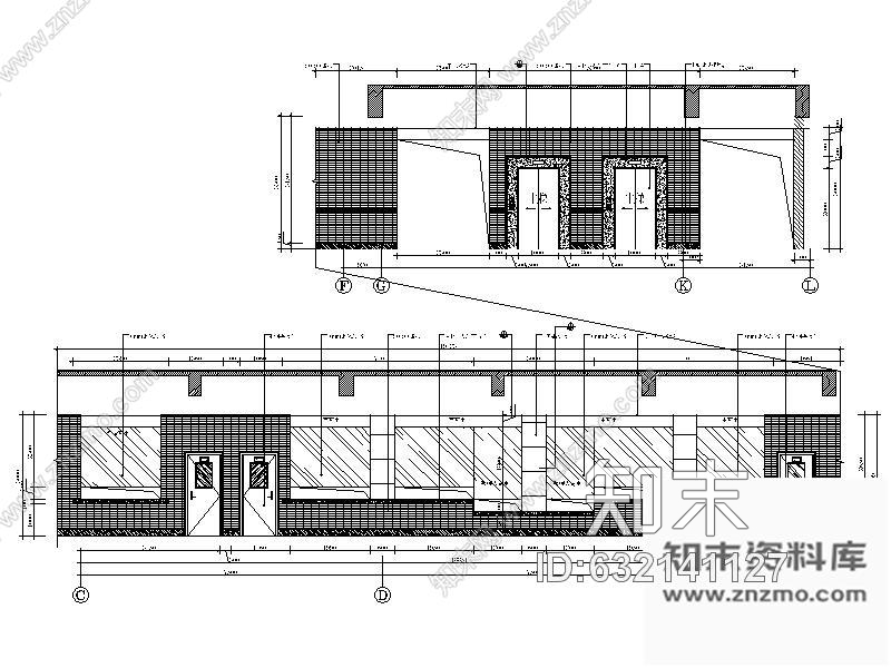 施工图四川某中医院装饰装修图cad施工图下载【ID:632141127】
