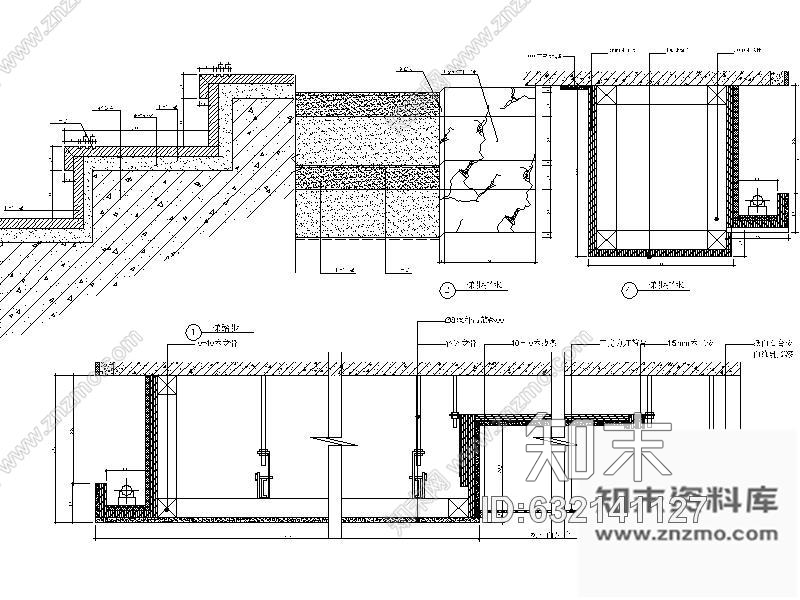 施工图四川某中医院装饰装修图cad施工图下载【ID:632141127】