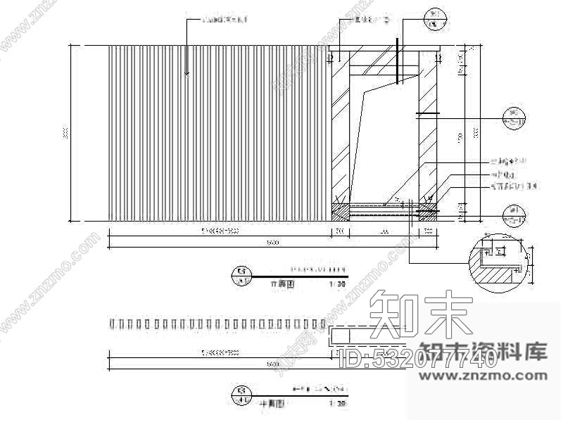施工图某艺术品专卖店装修图cad施工图下载【ID:532077740】