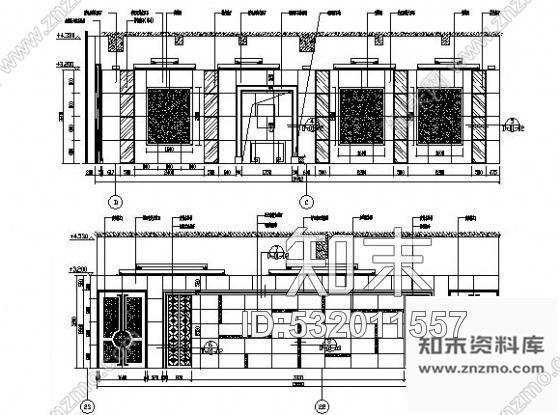 施工图北京知名澳门豆捞店施工图含效果cad施工图下载【ID:532011557】