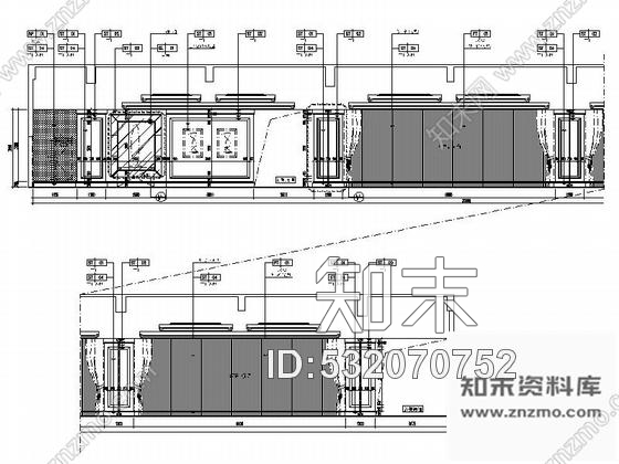 施工图芜湖精品简欧风格售楼处设计装修图含方案cad施工图下载【ID:532070752】