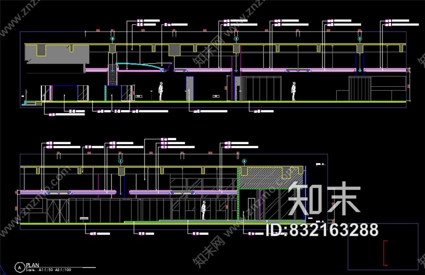 台湾姚仁喜+王子设计+元崇设计诚品生活苏州(含诚品书店)丨建筑SU+CAD施工图...施工图下载【ID:832163288】