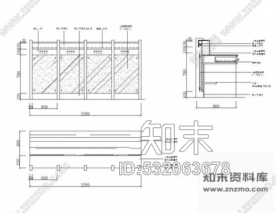 施工图某大厦茶园宾馆设计装修图cad施工图下载【ID:532063678】
