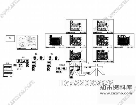 施工图某大厦茶园宾馆设计装修图cad施工图下载【ID:532063678】