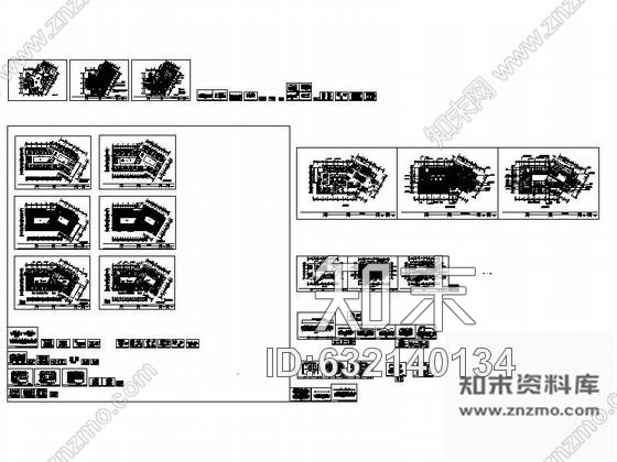 施工图重庆现代简约医疗中心CAD施工图cad施工图下载【ID:632140134】