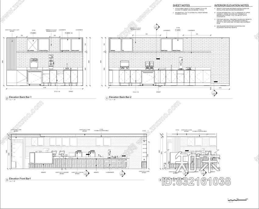 星巴克杭州万塘汇店丨施工图丨CAD+PDF丨53M丨2016.09.29cad施工图下载【ID:832161038】