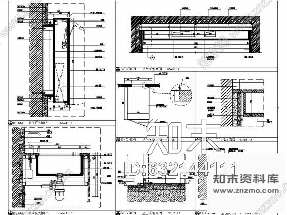 施工图广州CBD商圈某塔楼公共区域深化装修图cad施工图下载【ID:632144111】