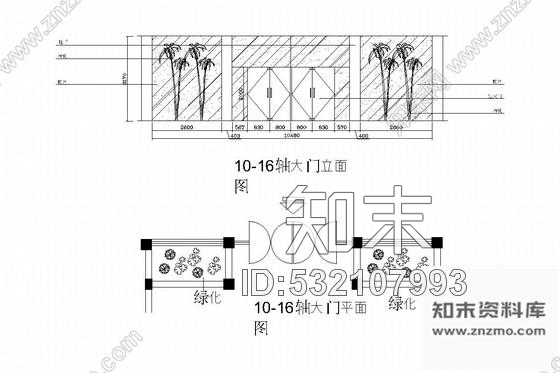 施工图某小区两层售楼中心和某户型装修施工图cad施工图下载【ID:532107993】