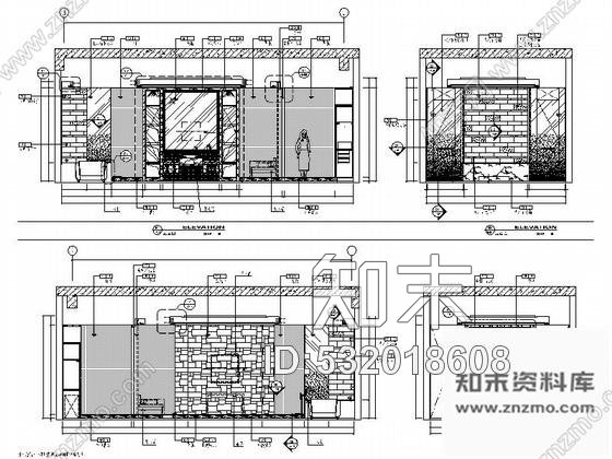 施工图江苏五星豪华饭店七种类型SPA室内装修设计施工图含效果cad施工图下载【ID:532018608】