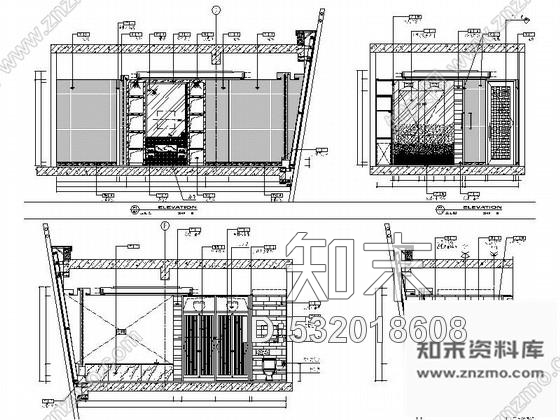 施工图江苏五星豪华饭店七种类型SPA室内装修设计施工图含效果cad施工图下载【ID:532018608】