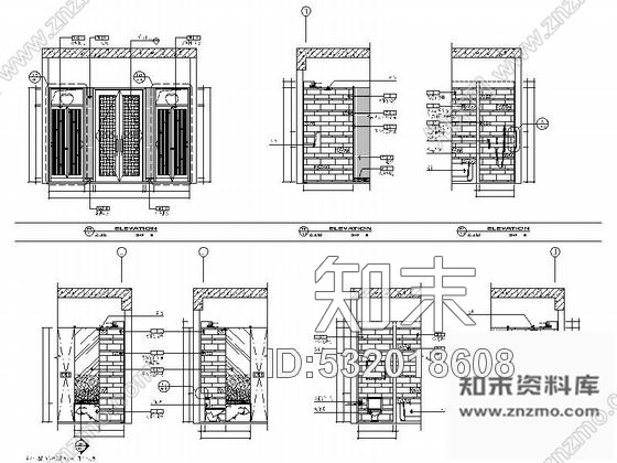 施工图江苏五星豪华饭店七种类型SPA室内装修设计施工图含效果cad施工图下载【ID:532018608】