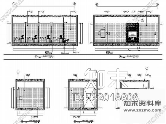 施工图江苏五星豪华饭店七种类型SPA室内装修设计施工图含效果cad施工图下载【ID:532018608】