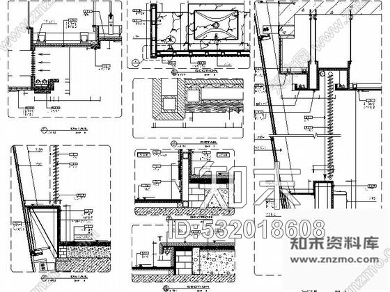 施工图江苏五星豪华饭店七种类型SPA室内装修设计施工图含效果cad施工图下载【ID:532018608】