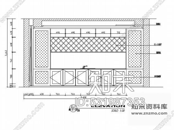 施工图苏州田园简欧四层别墅室内设计装修图cad施工图下载【ID:531987353】