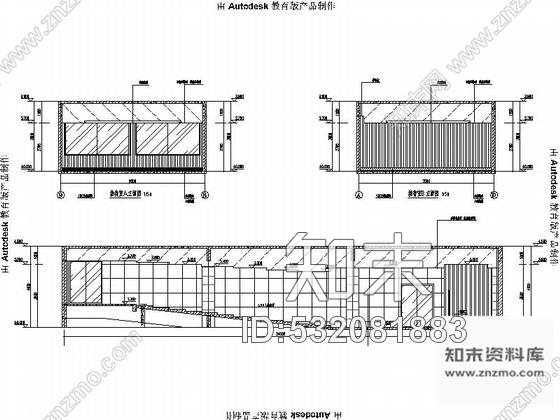 施工图北京现代简约行政综合楼室内设计CAD装饰施工图施工图下载【ID:532081883】