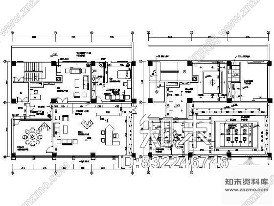 图块/节点招商服务公司平面设计cad施工图下载【ID:832246746】