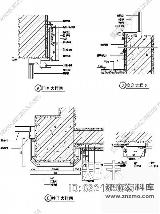 施工图大戏院门厅设计施工图cad施工图下载【ID:632132025】