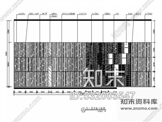 施工图深圳特色新中式餐厅设计装修图含效果cad施工图下载【ID:532003547】