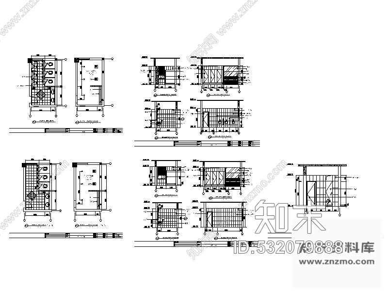 施工图某工商局公共卫生间装修图施工图下载【ID:532079888】