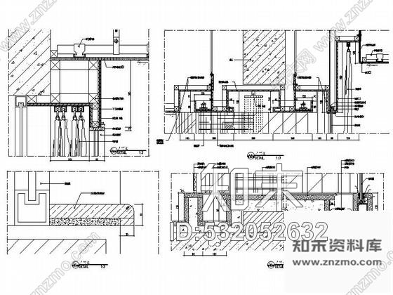 施工图某国际大酒店标准单人间装修图cad施工图下载【ID:532052632】