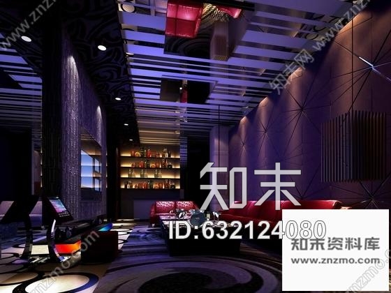 施工图江苏某奢华酒店KTV全套装修图含效果cad施工图下载【ID:632124080】