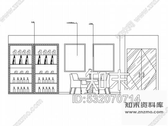 施工图某现代造型沙龙理发店装修图施工图下载【ID:532070714】