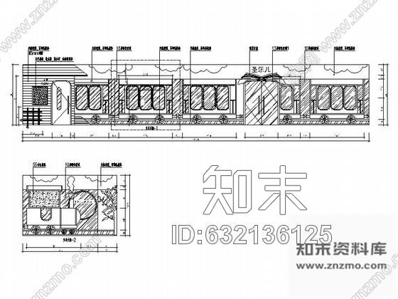 施工图深圳造型活泼可爱吸引人的早教培训中心含效果图cad施工图下载【ID:632136125】