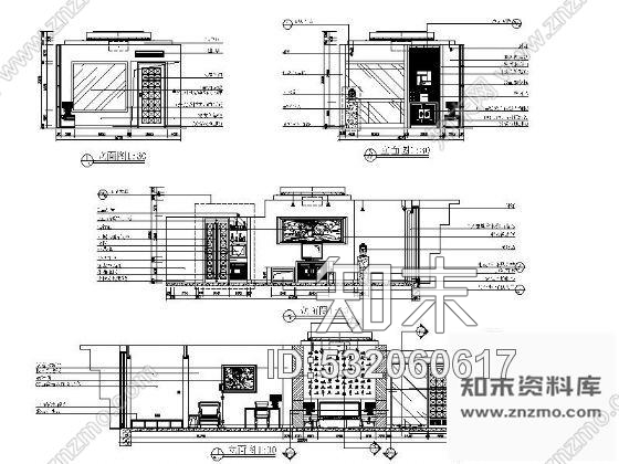 施工图天津某五星级酒店装修图cad施工图下载【ID:532060617】