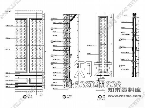 施工图安徽酒店豪华西式宴会厅室内装修图cad施工图下载【ID:532049636】