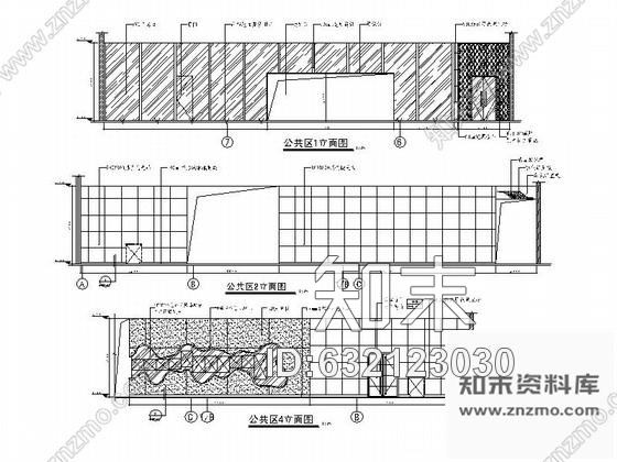施工图上海时尚潮流现代电影城室内装修施工图含效果图cad施工图下载【ID:632123030】