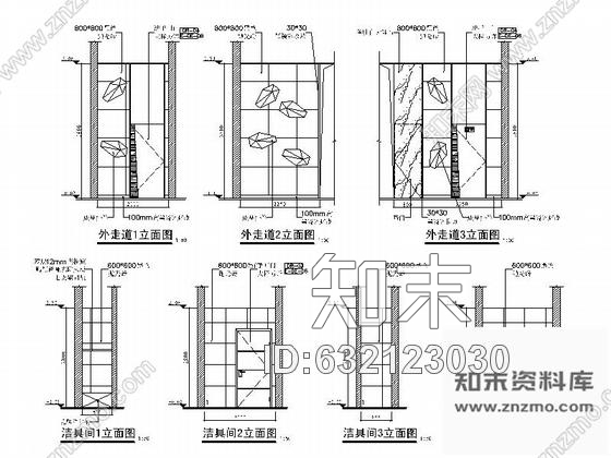 施工图上海时尚潮流现代电影城室内装修施工图含效果图cad施工图下载【ID:632123030】