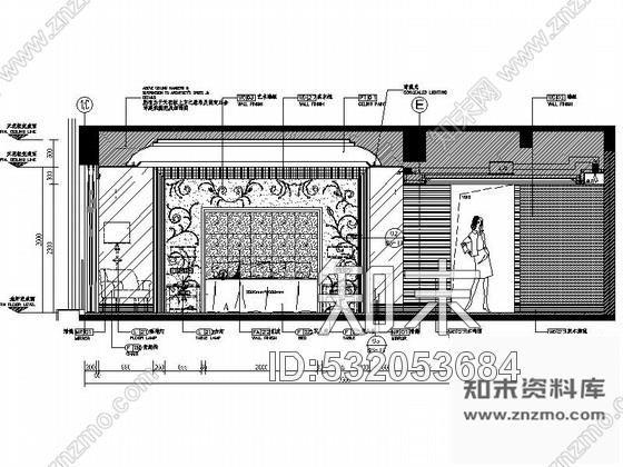 施工图五星级酒店总统套房内装修图cad施工图下载【ID:532053684】