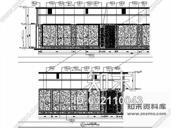 施工图广西超五星级酒店现代典雅风格SPA会所室内装修施工图cad施工图下载【ID:632110043】