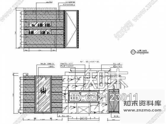 施工图淮南时尚豪华夜总会CAD施工图含效果图cad施工图下载【ID:632123011】