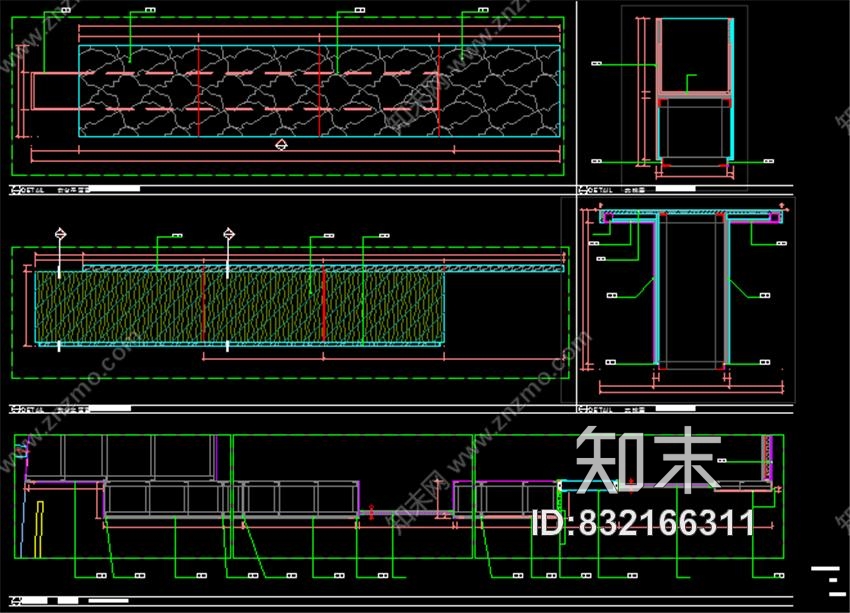 城市组Citygroup—江西新力中心新宇建设工程办公室丨CAD施工图+效果图+物料书施工图下载【ID:832166311】