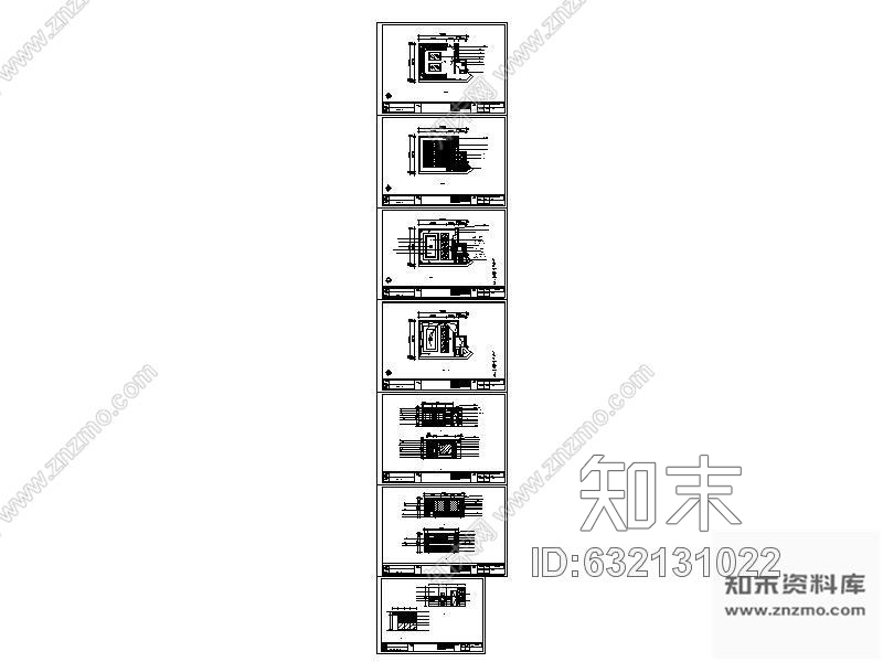 施工图某夜总会包间装修图含效果cad施工图下载【ID:632131022】