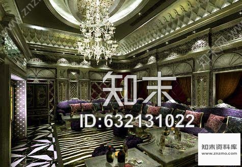 施工图某夜总会包间装修图含效果cad施工图下载【ID:632131022】