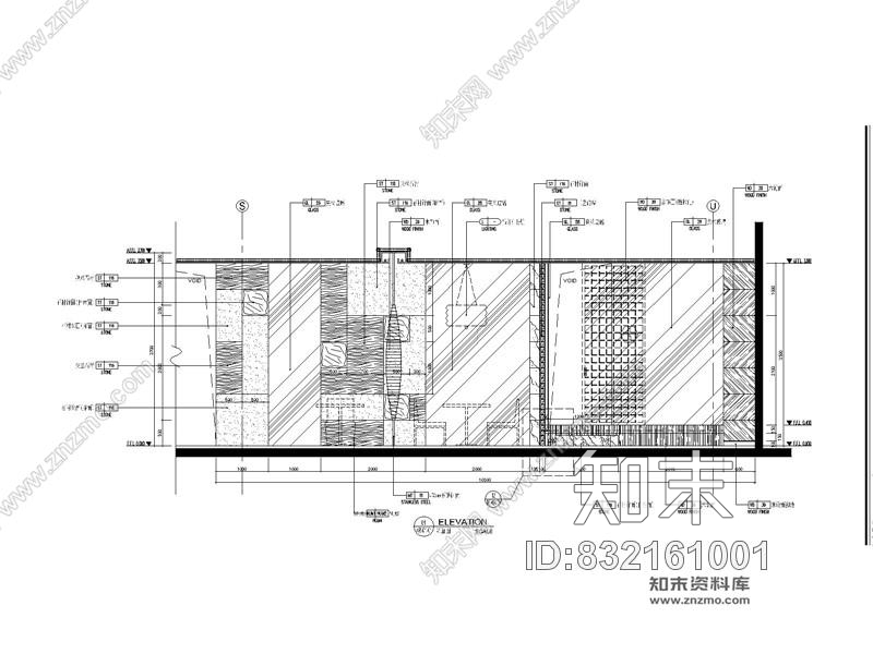 日式餐厅施工图平面＋立面＋效果图cad施工图下载【ID:832161001】