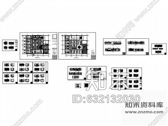 施工图江苏国际酒店KTV空间装修图cad施工图下载【ID:632132030】