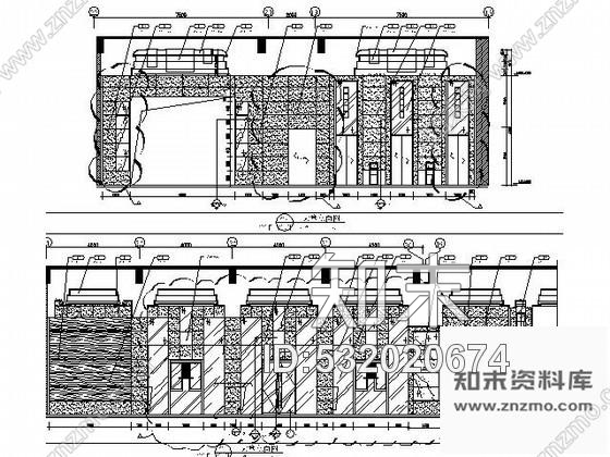 施工图北京国际高档商务四星级酒店施工图含实景cad施工图下载【ID:532020674】