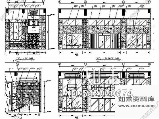 施工图北京国际高档商务四星级酒店施工图含实景cad施工图下载【ID:532020674】