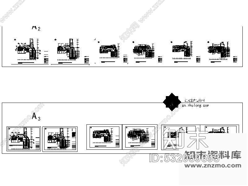 施工图某大酒店装修图cad施工图下载【ID:532059695】