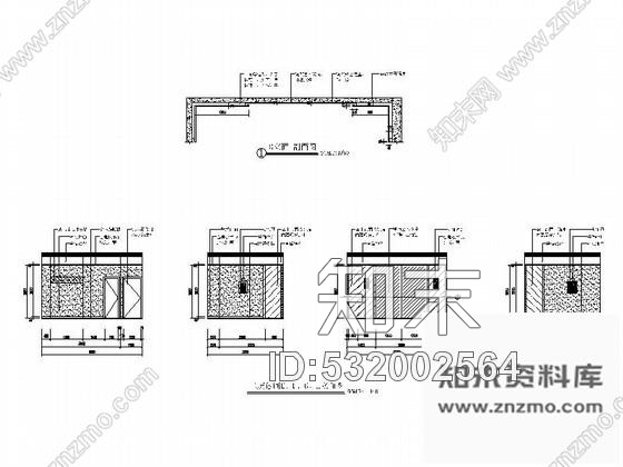 施工图主题餐厅餐饮空间装修CAD设计图含效果cad施工图下载【ID:532002564】