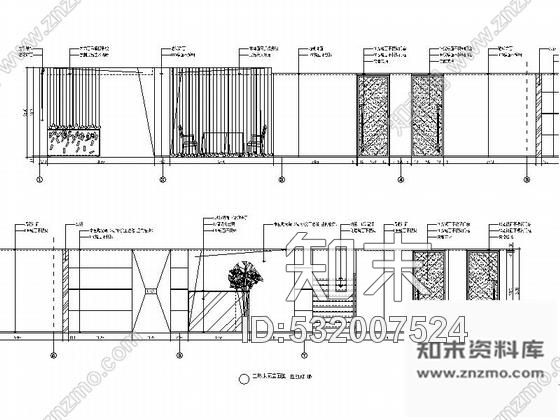 施工图江苏某名连锁餐馆室内装修施工图cad施工图下载【ID:532007524】