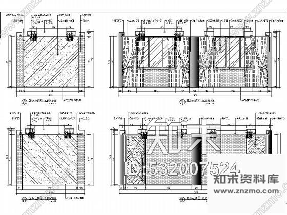 施工图江苏某名连锁餐馆室内装修施工图cad施工图下载【ID:532007524】