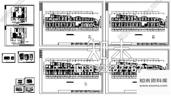 图块/节点商务宾馆cad施工图下载【ID:832287767】