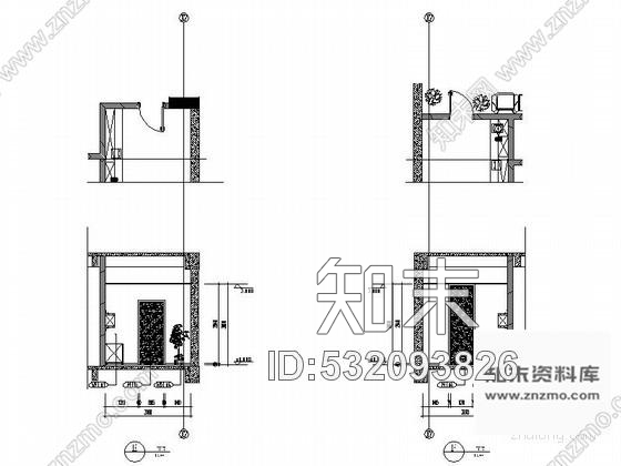 施工图领导休息区室内装修图施工图下载【ID:532093826】