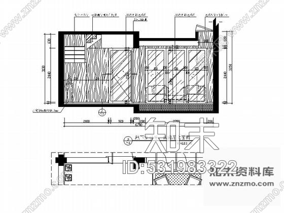 施工图浙江现代风格三层别墅样板房室内设计施工图含效果图cad施工图下载【ID:531983322】